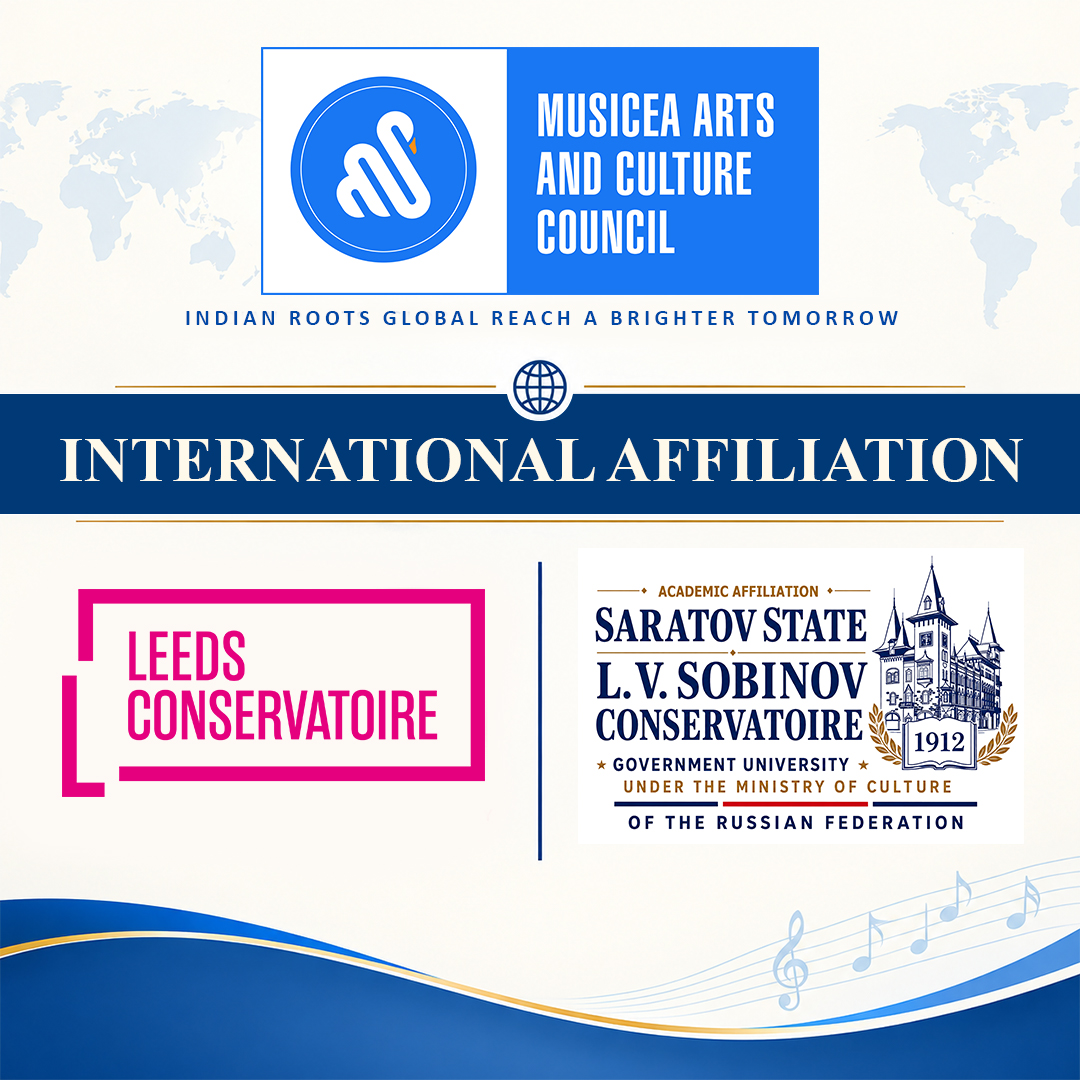 Musicea International Affiliation with Leeds Conservatoire and Saratov State L.V. Sobinov Conservatoire
